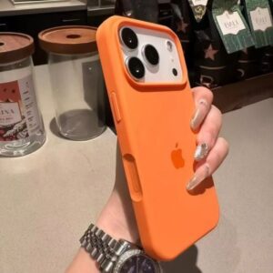 Case Silicone - Cor Laranja